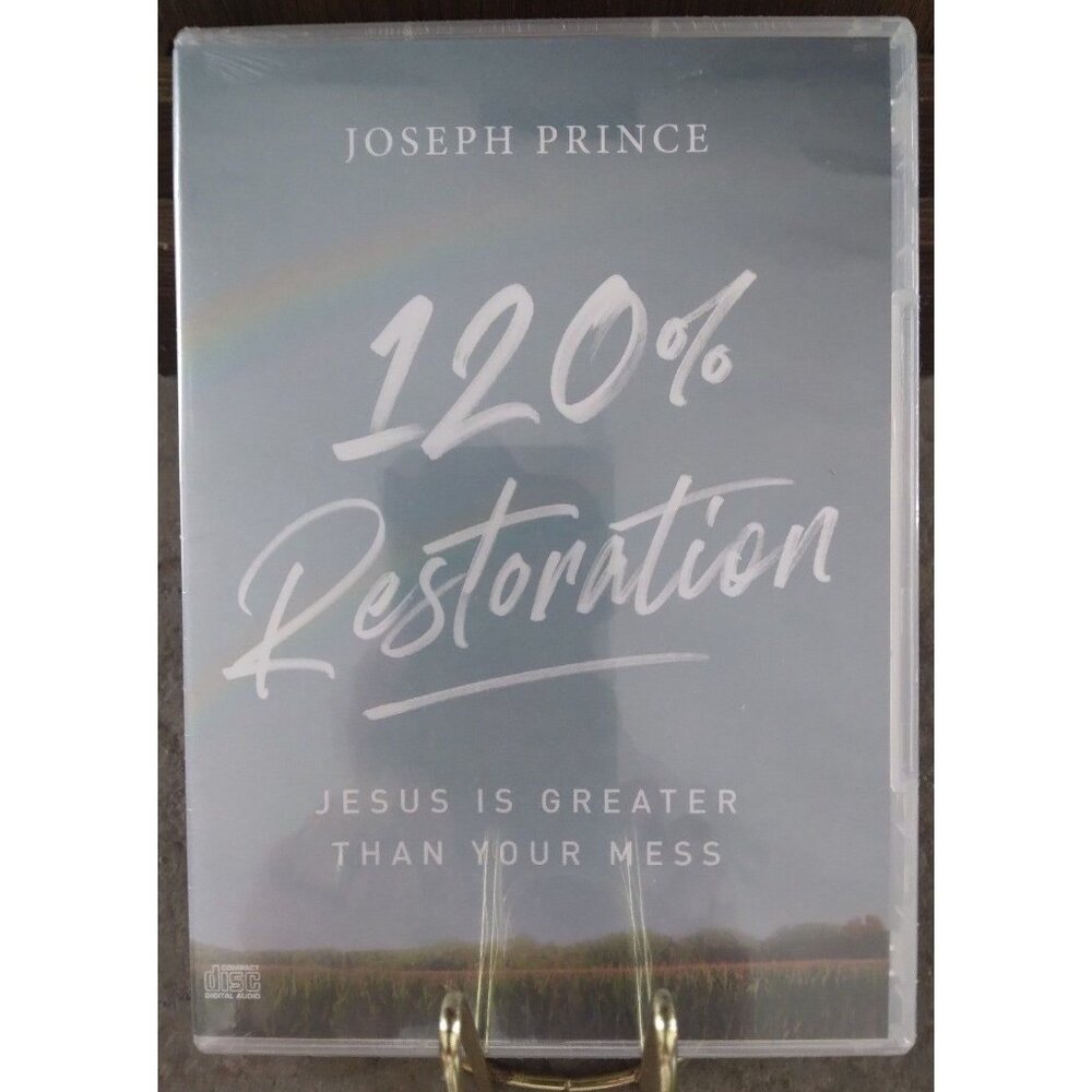 4 CD Audio Album Christian Joseph Prince New 120% Restoration Sermon
